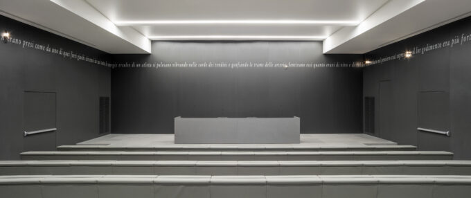 Joseph Kosuth a Villa Serena